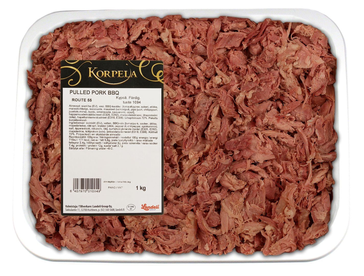 Route 55 Pulled pork BBQ
