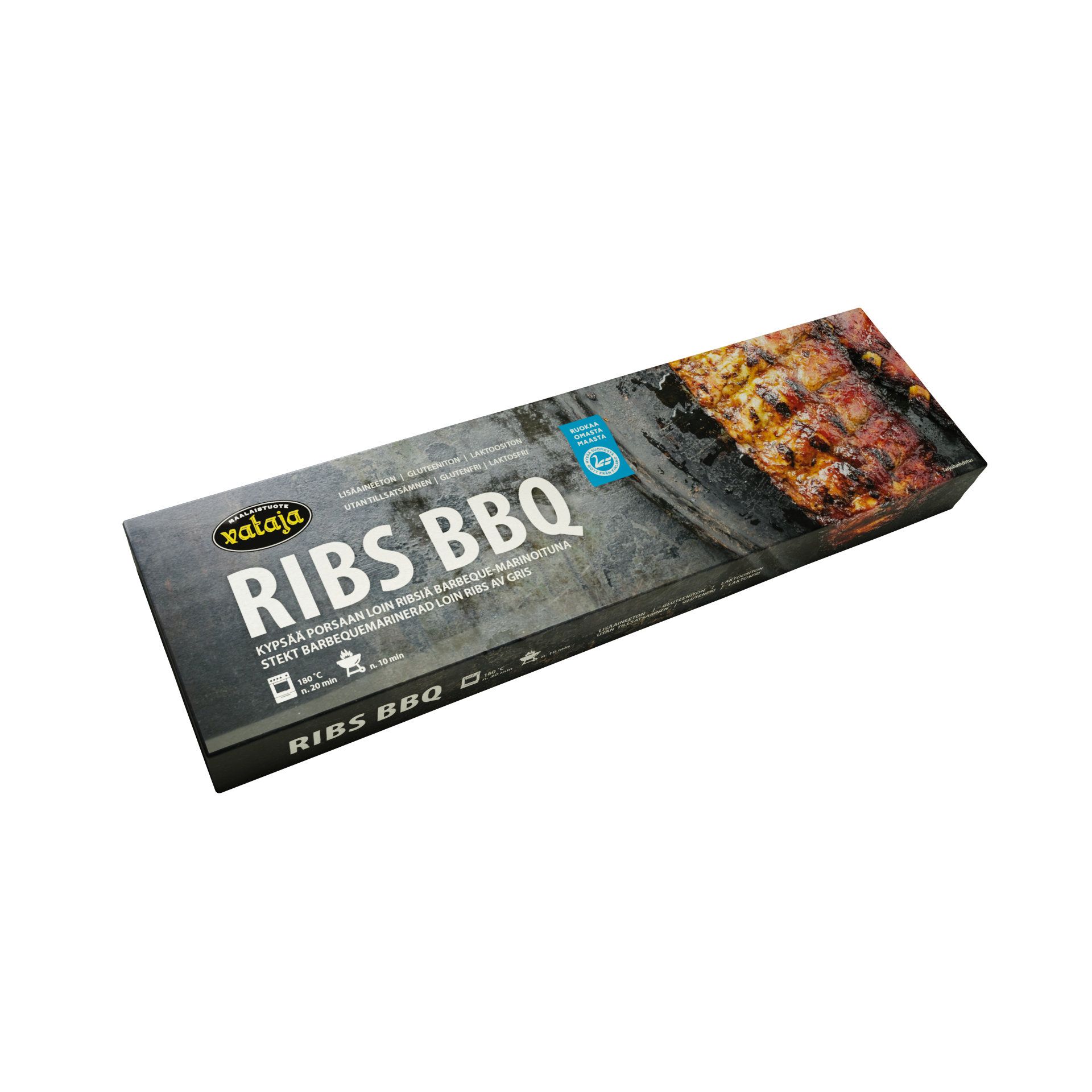 Ribs BBQ kyps&auml;