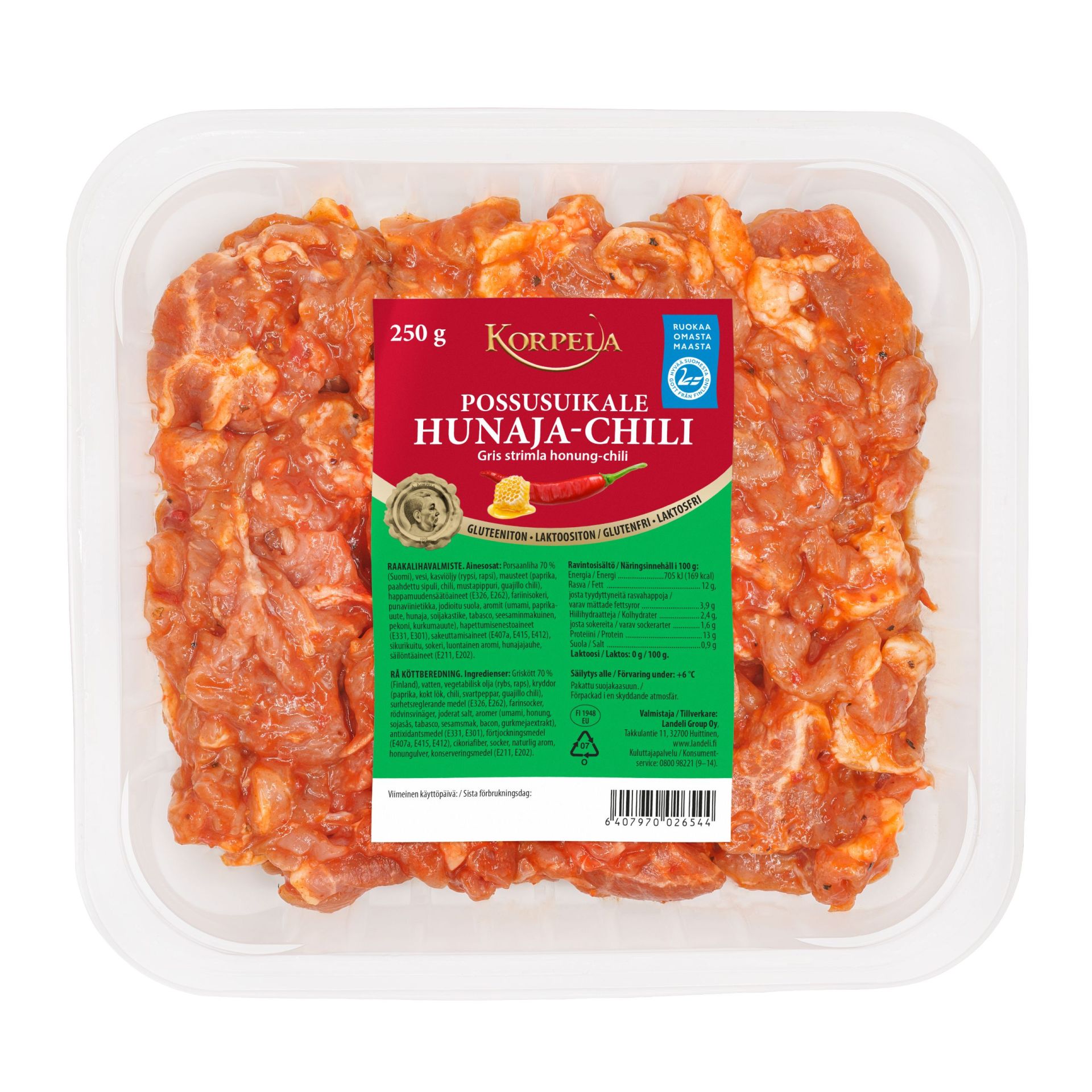 Possusuikale hunaja-chili