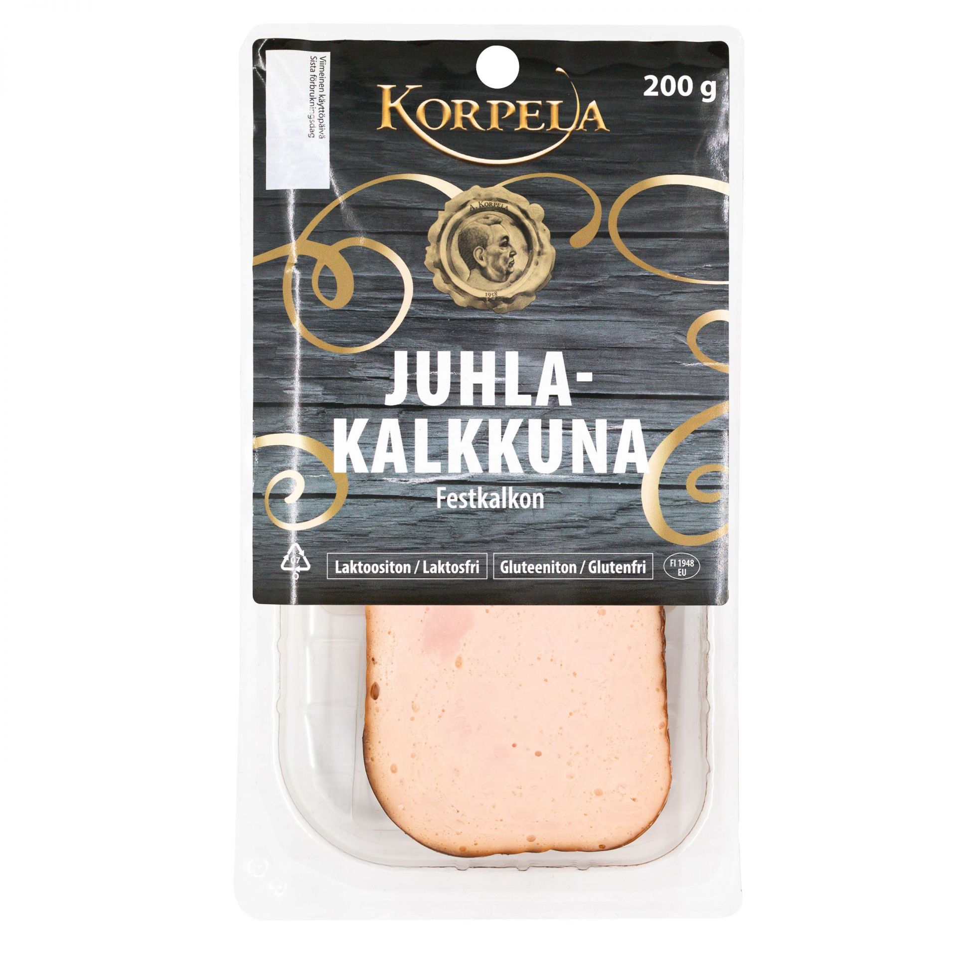 Juhlakalkkuna viipale