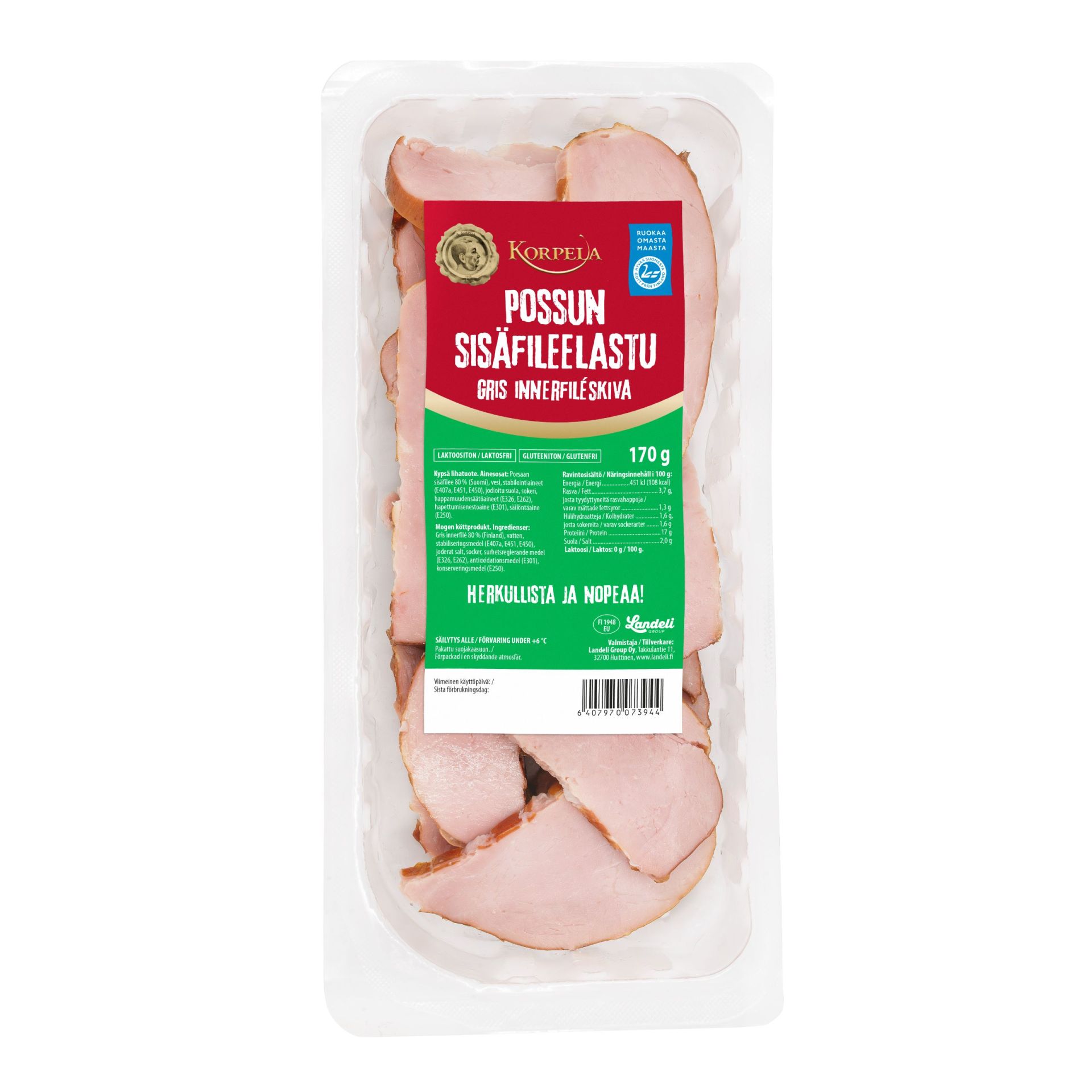 Possun sis&auml;fileelastu