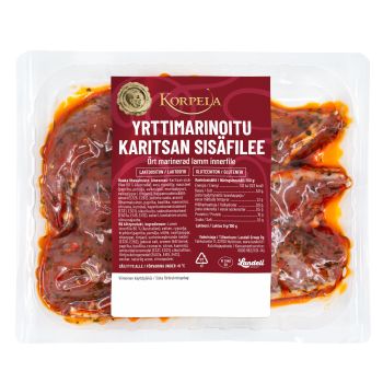 Karitsan yrttimarinoitu sis&auml;filee