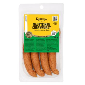 Mausteinen currywurst